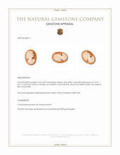 2.44 Ct. Coral from Italy Appraisal