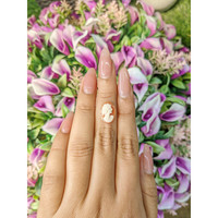 2.44 Ct. Coral from Italy Life Style