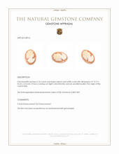 2.26 Ct. Coral from Italy Appraisal