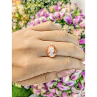 2.65 Ct. Coral from Italy Life Style