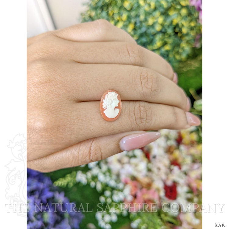 2.54 Ct. Coral from Italy