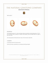 2.51 Ct. Coral from Italy Appraisal