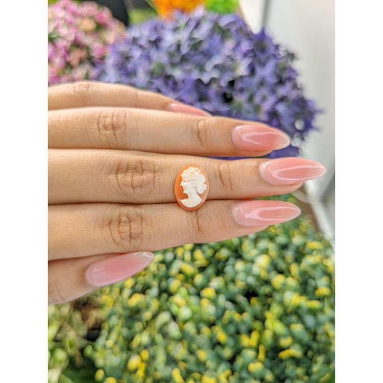 2.84 Ct. Coral from Italy