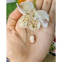 3.48 Ct. Coral from Italy Life Style