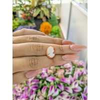 3.48 Ct. Coral from Italy Life Style