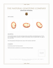 2.23 Ct. Coral from Italy Appraisal