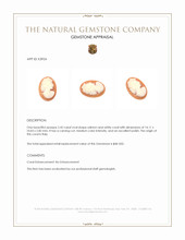 2.42 Ct. Coral from Italy Appraisal