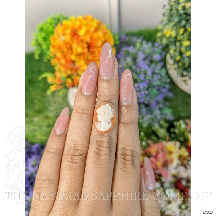 5.08 Ct. Coral from Italy
