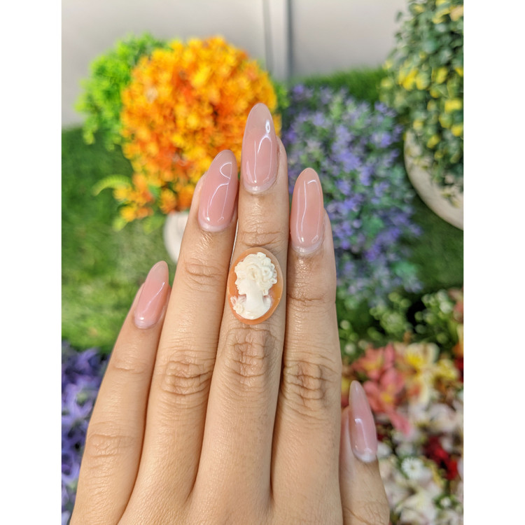 5.08 Ct. Coral from Italy