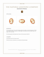 4.42 Ct. Coral from Italy Appraisal