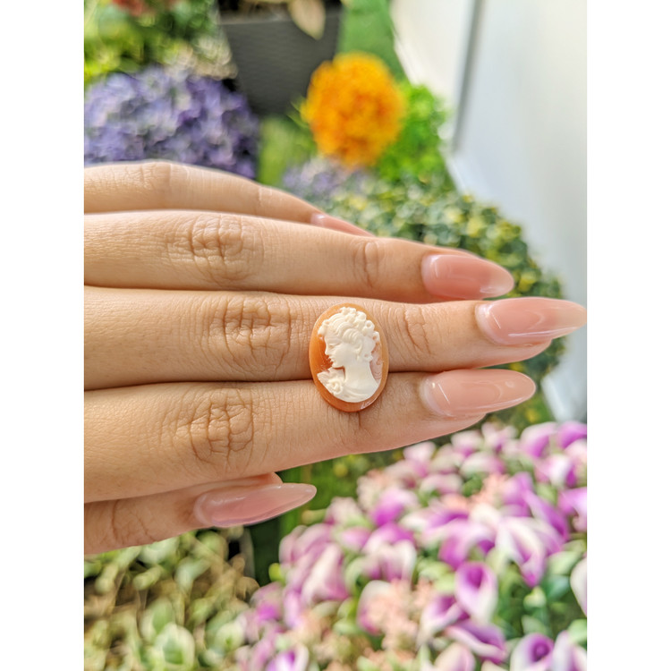 5.60 Ct. Coral from Italy