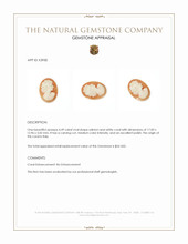 4.49 Ct. Coral from Italy Appraisal