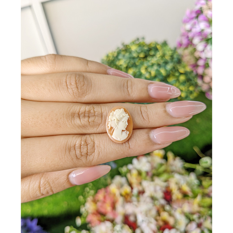 4.19 Ct. Coral from Italy