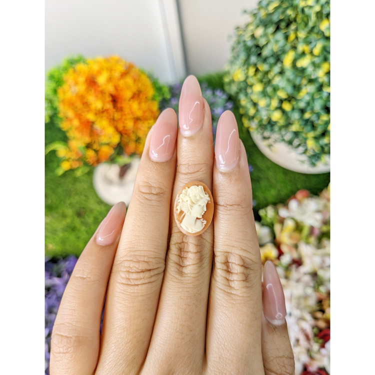 4.19 Ct. Coral from Italy