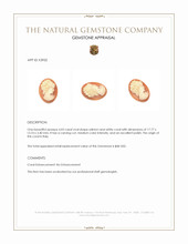 4.03 Ct. Coral from Italy Appraisal