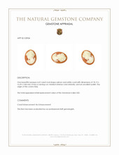 4.62 Ct. Coral from Italy Appraisal