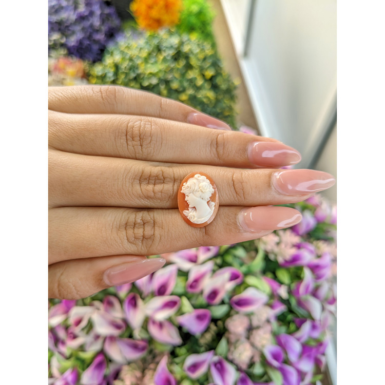 4.62 Ct. Coral from Italy