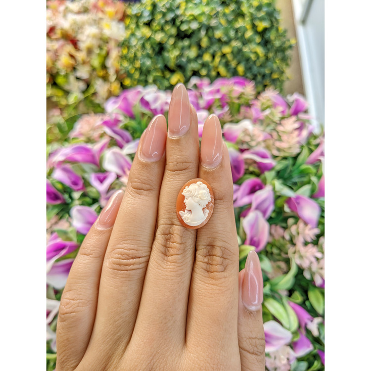 4.62 Ct. Coral from Italy