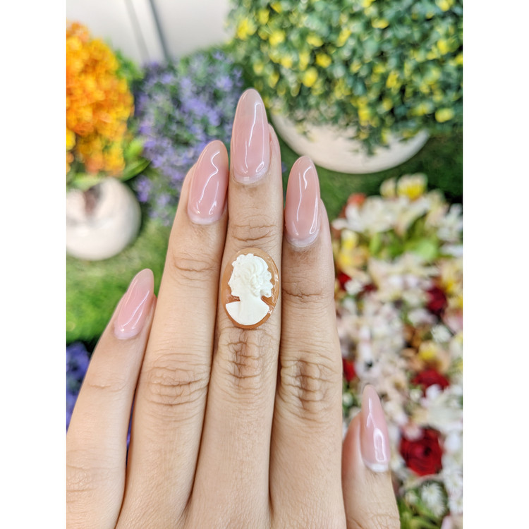 6.80 Ct. Coral from Italy