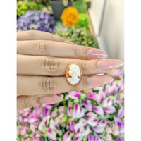 6.80 Ct. Coral from Italy Life Style