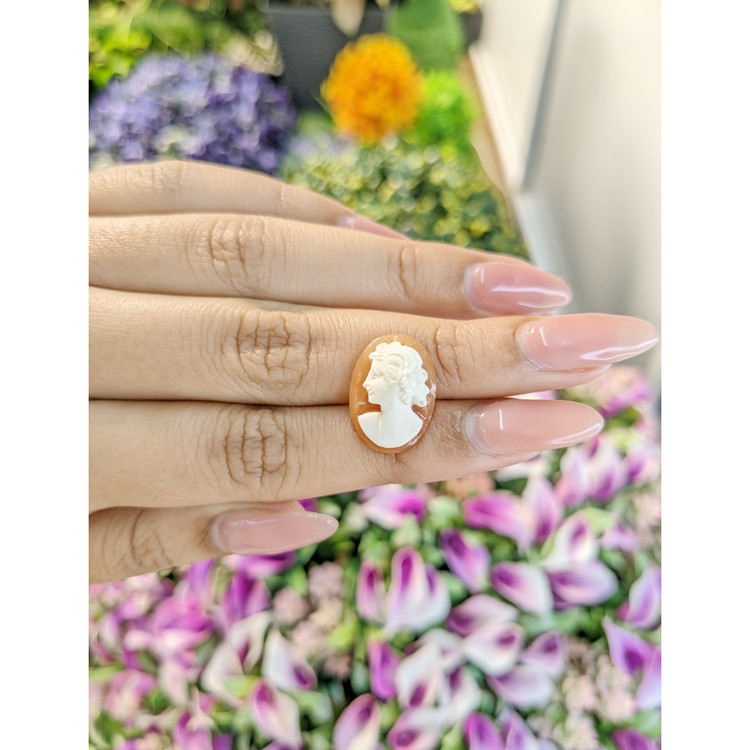 6.80 Ct. Coral from Italy