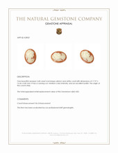 5.68 Ct. Coral from Italy Appraisal