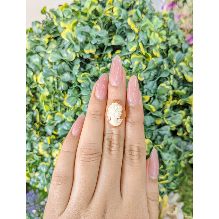 5.68 Ct. Coral from Italy