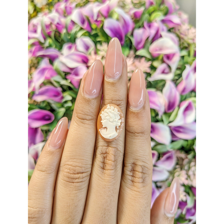 4.83 Ct. Coral from Italy