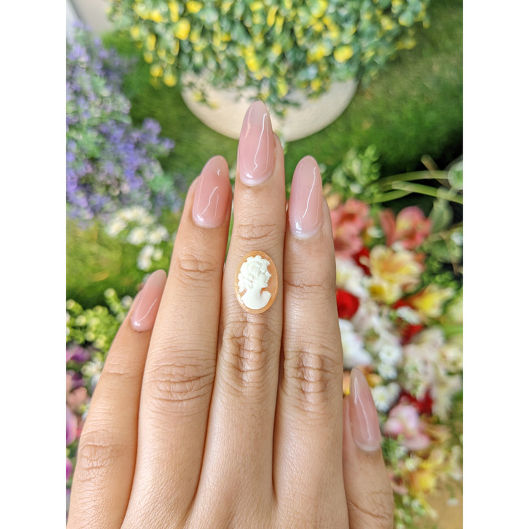 3.64 Ct. Coral from Italy