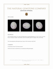 2.73 Ct. Coral from Italy Appraisal