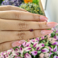 0.44 Ct. Rubellite Tourmaline from Mozambique Life Style