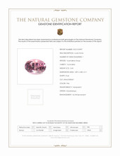 0.43 Ct. Tourmaline from Mozambique Scan Report