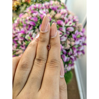 0.56 Ct. Rubellite Tourmaline from Mozambique Life Style