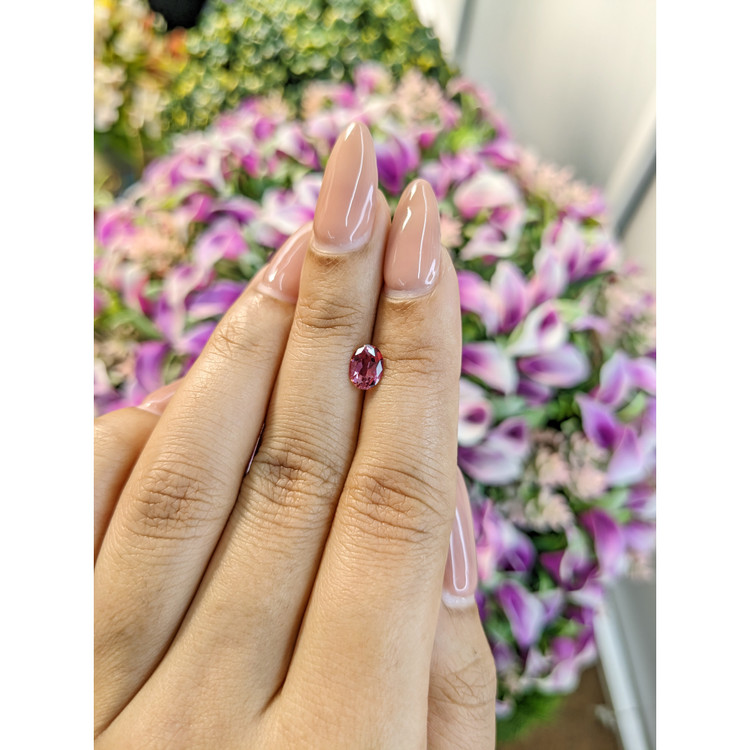 0.62 Ct. Rubellite Tourmaline from Mozambique