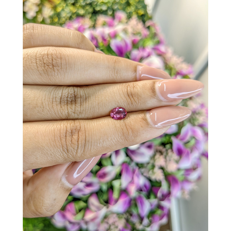 0.62 Ct. Rubellite Tourmaline from Mozambique