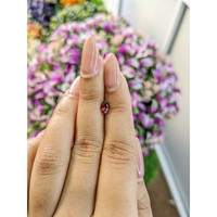 0.53 Ct. Rubellite Tourmaline from Mozambique Life Style