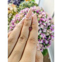 0.86 Ct. Rubellite Tourmaline from Mozambique Life Style