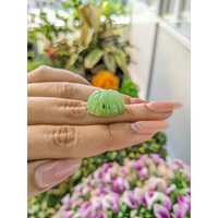 24.57 Ct. Cabochon Jade from Burma (Myanmar) Life Style
