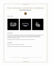 0.33 Ct. Moonstone from Ceylon (Sri Lanka) Appraisal