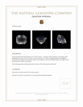 0.39 Ct. Rainbow Moonstone from Ceylon (Sri Lanka) Appraisal