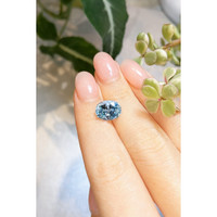 3.04 Ct. Aquamarine from Brazil Life Style