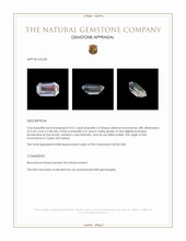 0.31 Ct. Moonstone from Ceylon (Sri Lanka) Appraisal