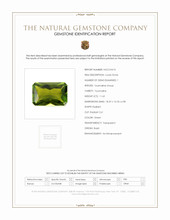 11.65 Ct. Tourmaline from Brazil Scan Report