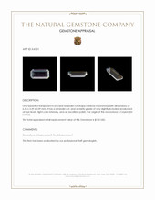 0.32 Ct. Moonstone from Ceylon (Sri Lanka) Appraisal