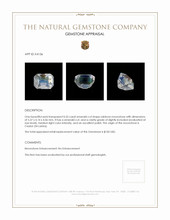 0.55 Ct. Moonstone from Ceylon (Sri Lanka) Appraisal