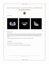 0.46 Ct. Moonstone from Ceylon (Sri Lanka) Appraisal