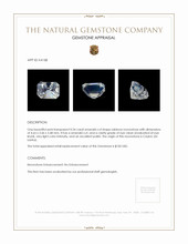 0.34 Ct. Moonstone from Ceylon (Sri Lanka) Appraisal