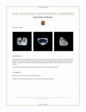 0.34 Ct. Moonstone from Ceylon (Sri Lanka) Appraisal