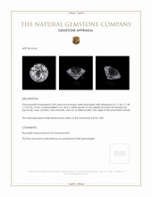5.38 Ct. Phenakite from Brazil Appraisal
