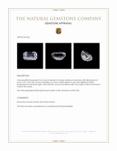 0.62 Ct. Moonstone from Ceylon (Sri Lanka) Appraisal